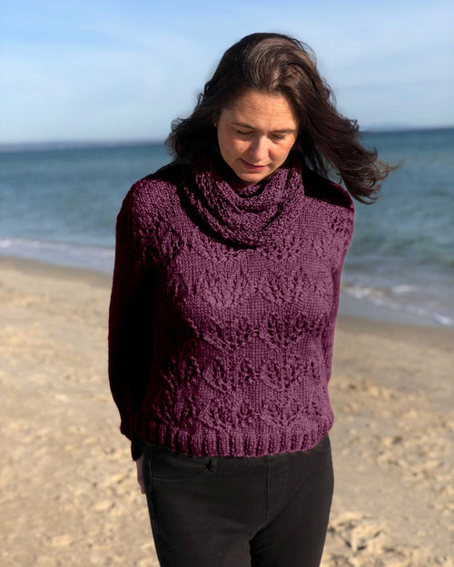 Ingrid Lace Jumper — PDF Knitting Pattern #149