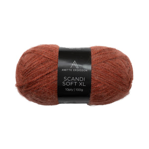 Scandi Soft XL Yarn — Terracotta — 5 balls × 100 g