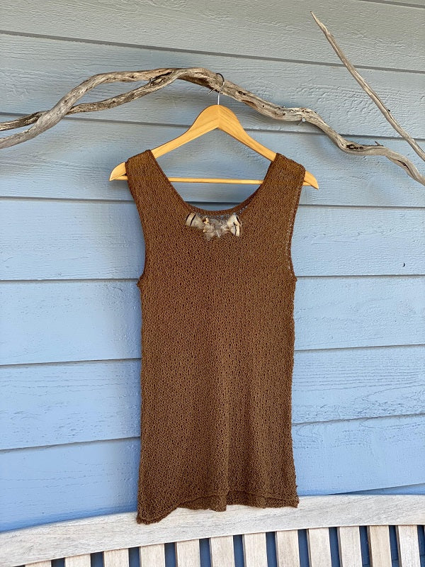 LOOSE SINGLET - knitting pattern #101