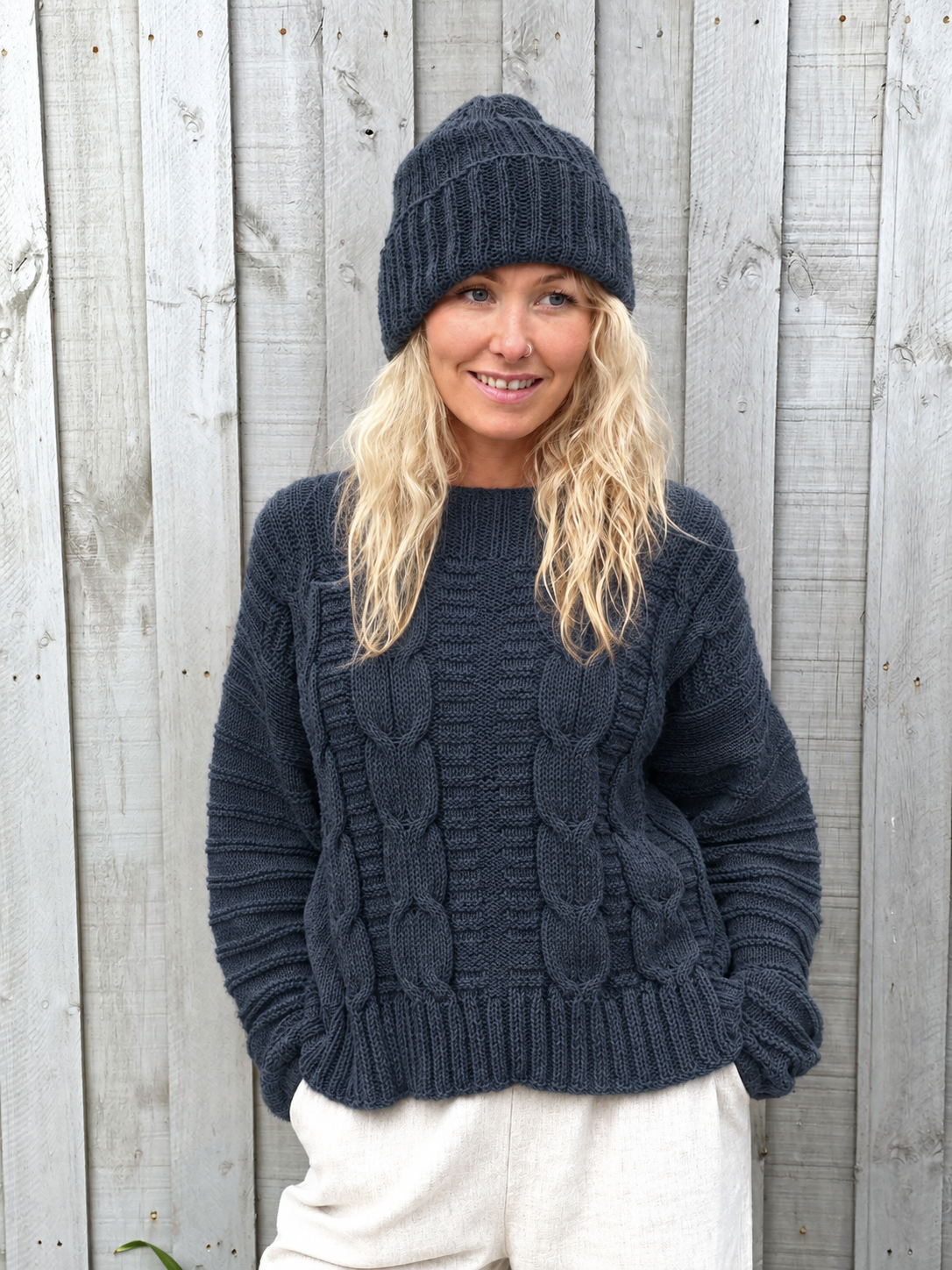 LYKKE - Basic Cable Sweater