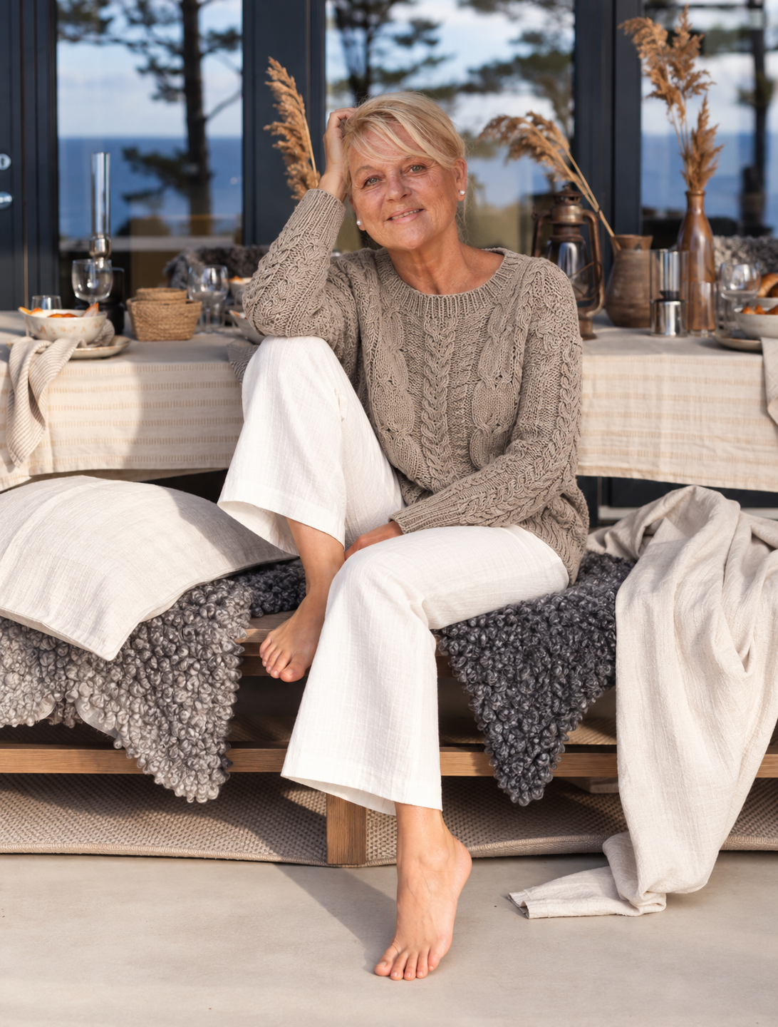 LYKKE - Basic Cable Sweater