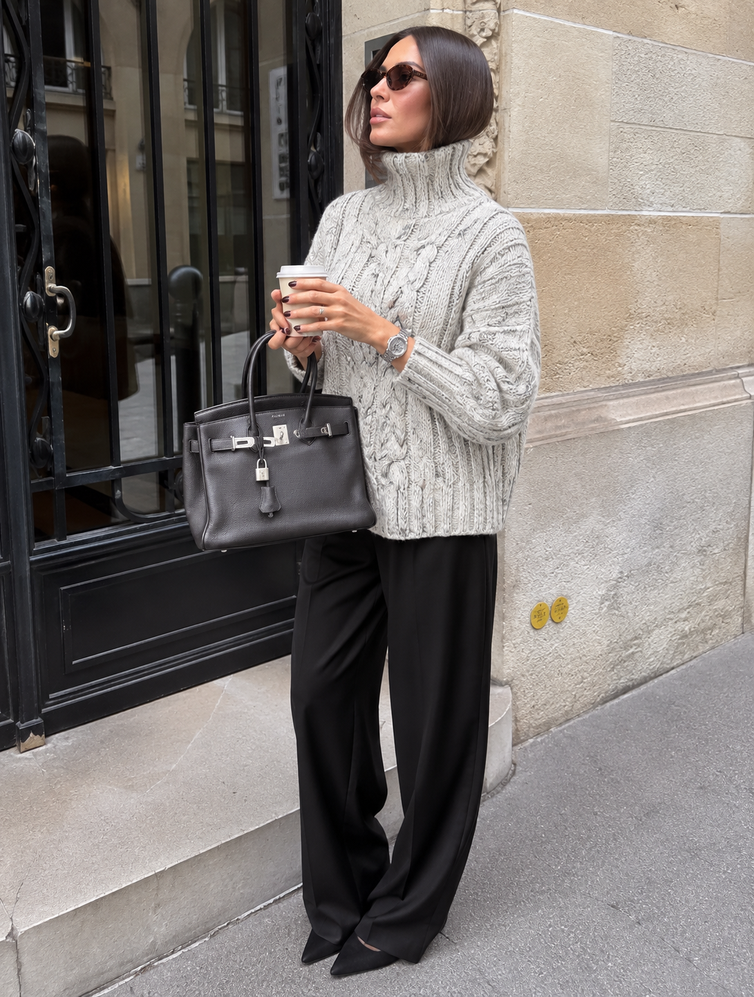 HEDDA - Cable Roll Neck #150 - Anette Eriksson Design
