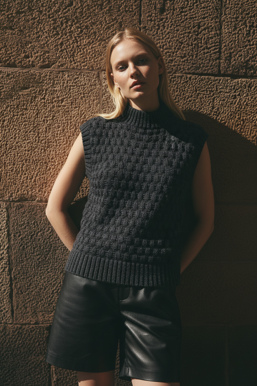 #169 BUBBLE VEST - Anette Eriksson Design