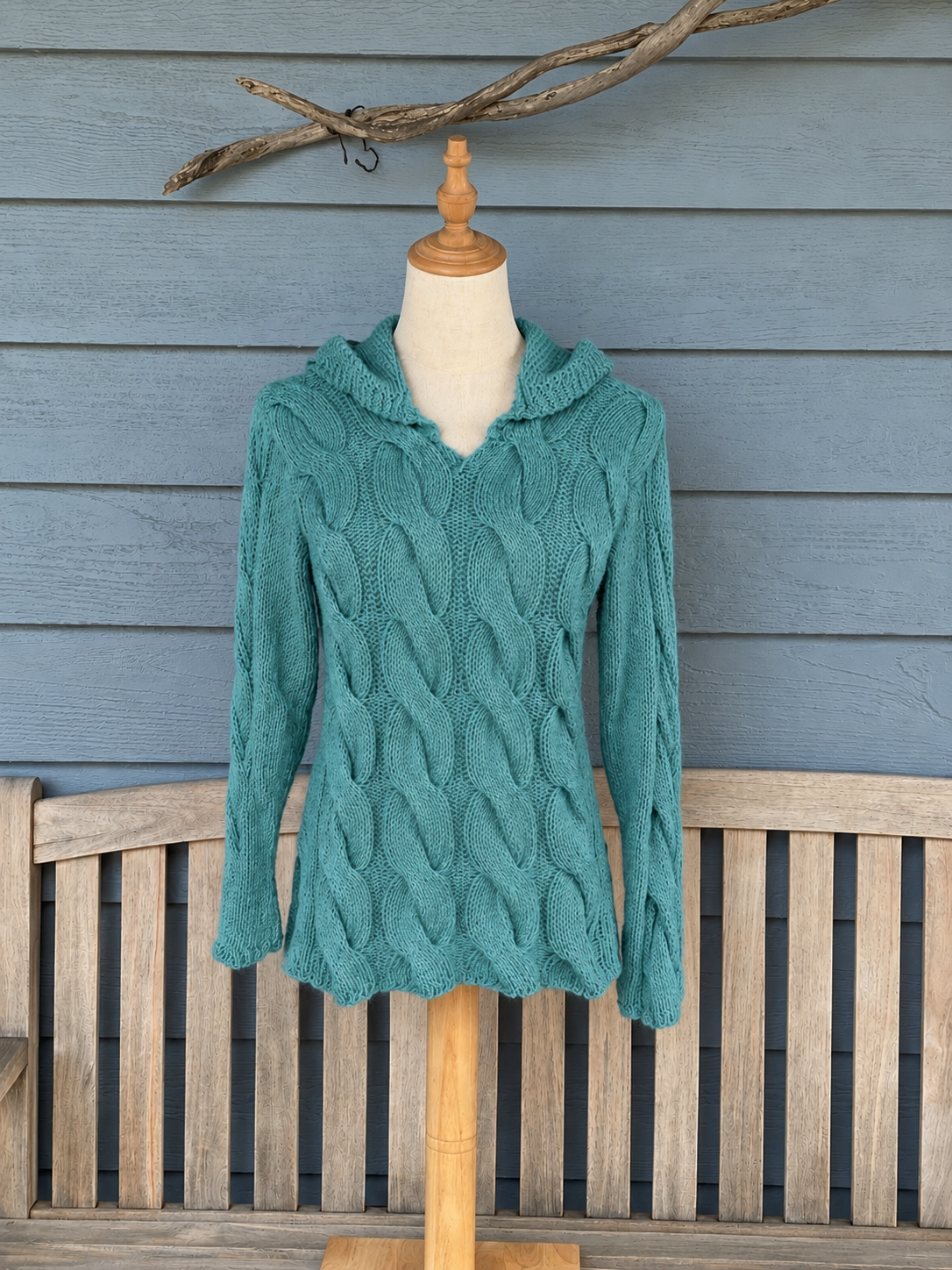 HILLEVI - Hooded Sweater #172