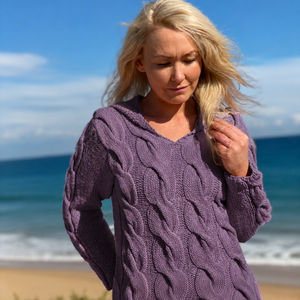 HILLEVI - Hooded Sweater #172 - Anette Eriksson Design