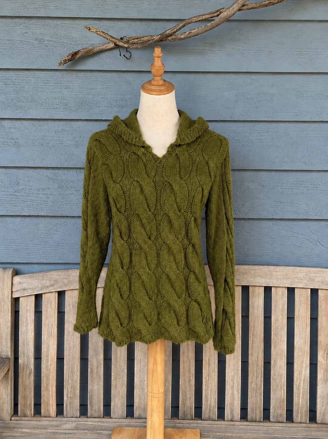 HILLEVI - Hooded Sweater #172