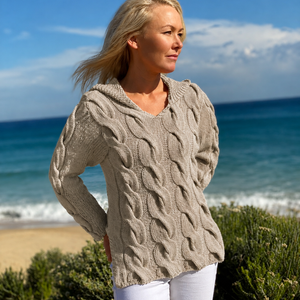 HILLEVI - Hooded Sweater #172 - Anette Eriksson Design