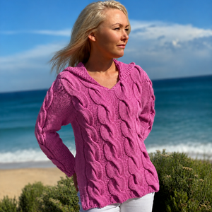 HILLEVI - Hooded Sweater #172 - Anette Eriksson Design