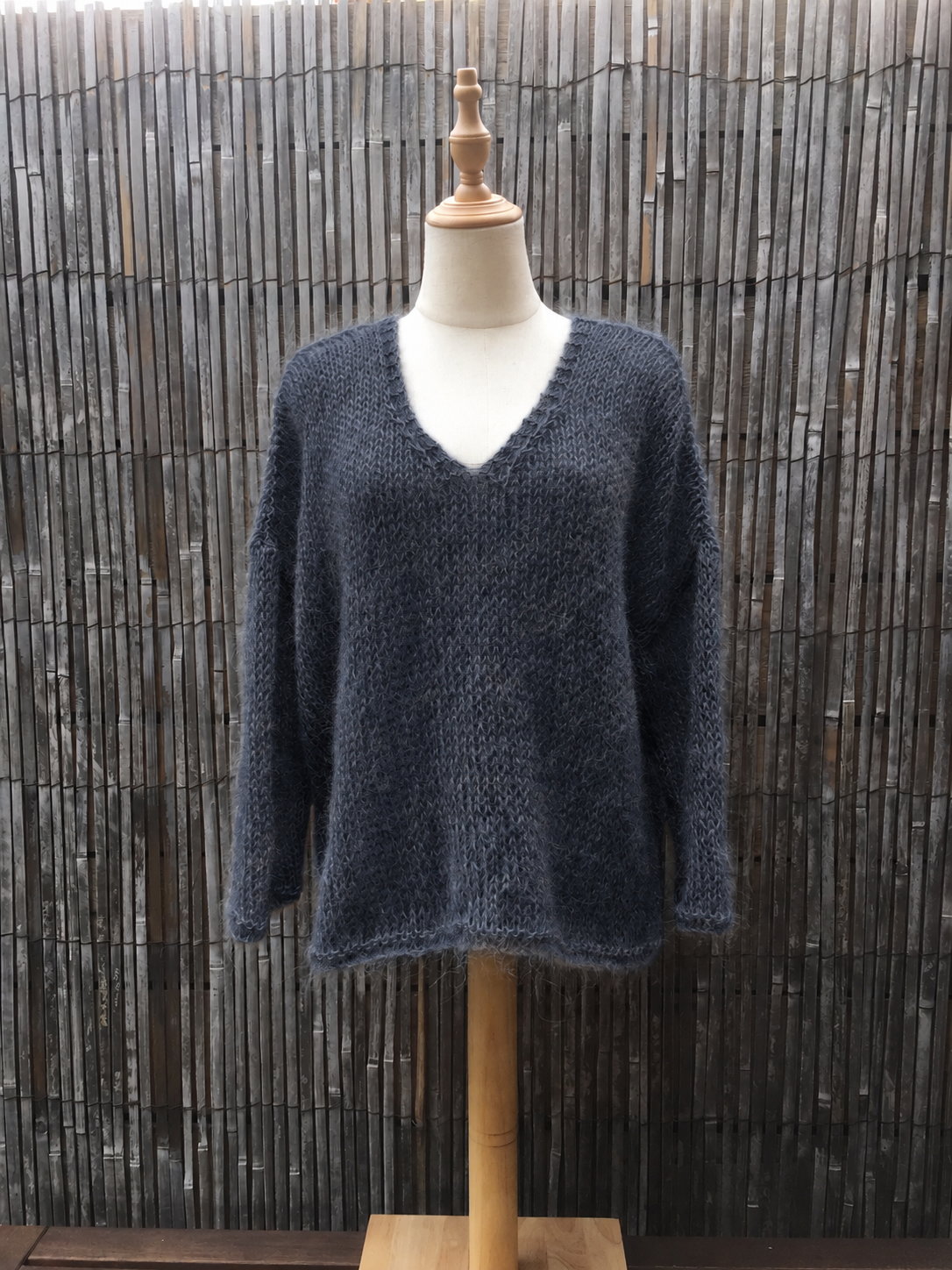 MIRJA Comfy V-Neck knitting pattern #188 - Anette Eriksson Design
