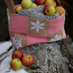 christmas basket pattern
