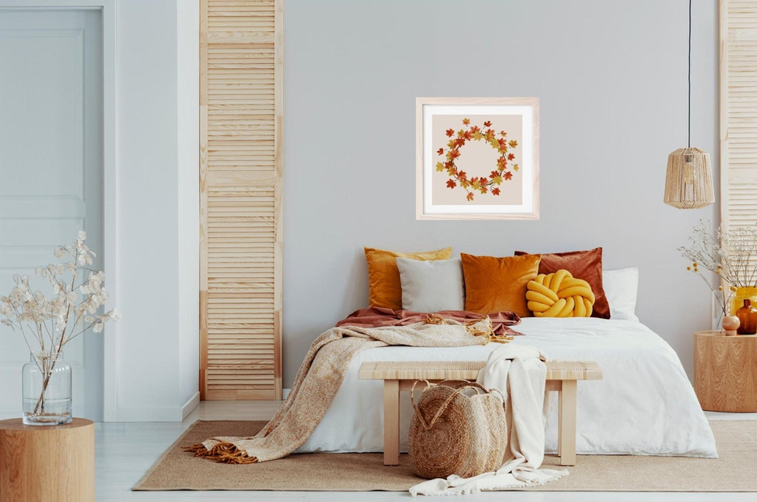 AUTUMN WREATH - Cross Stitch Pattern - Anette Eriksson Design