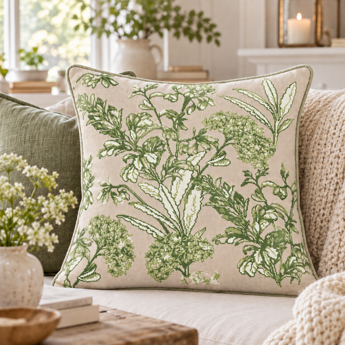 Botanical - Cross Stitch Pattern - Anette Eriksson Design
