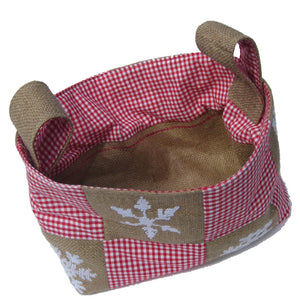christmas pattern for basket