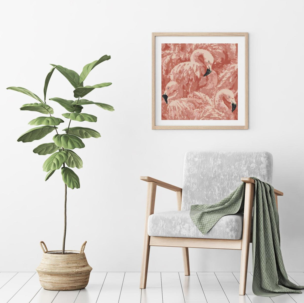 FLAMINGO - Cross Stitch Pattern