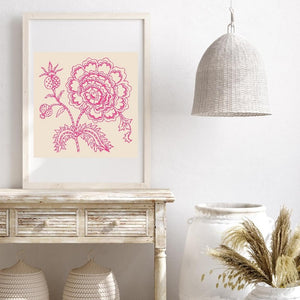 pink Florence pattern