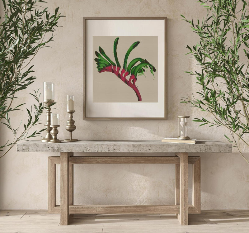 BANKSIA - korsstygnsmönster