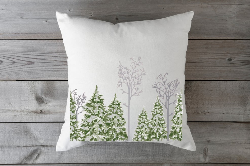 WINTER FOREST - Cross Stitch Pattern