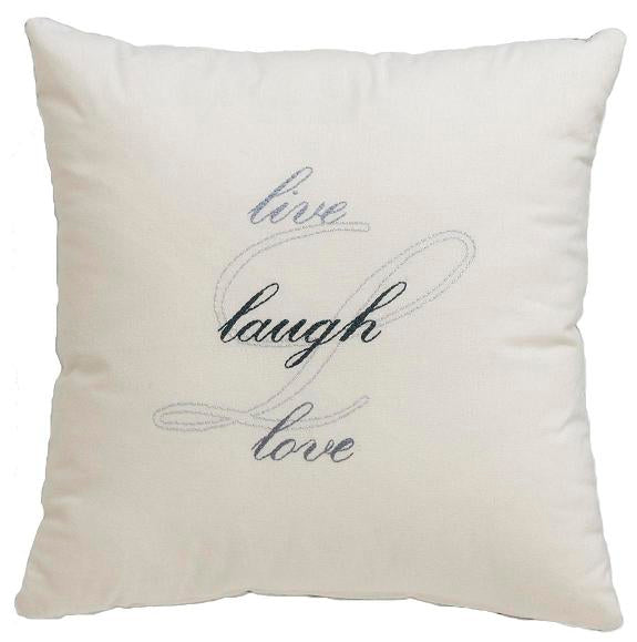 big L - embroidery pattern