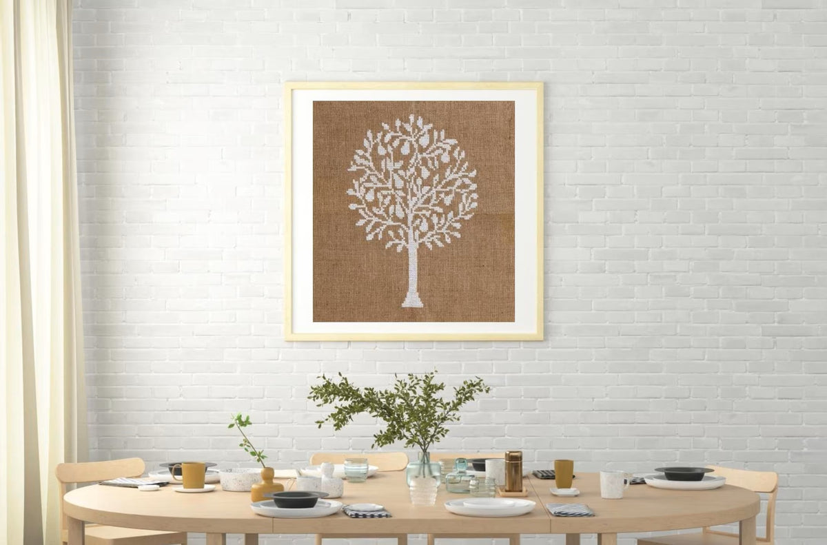 PEAR TREE - cross stitch pattern
