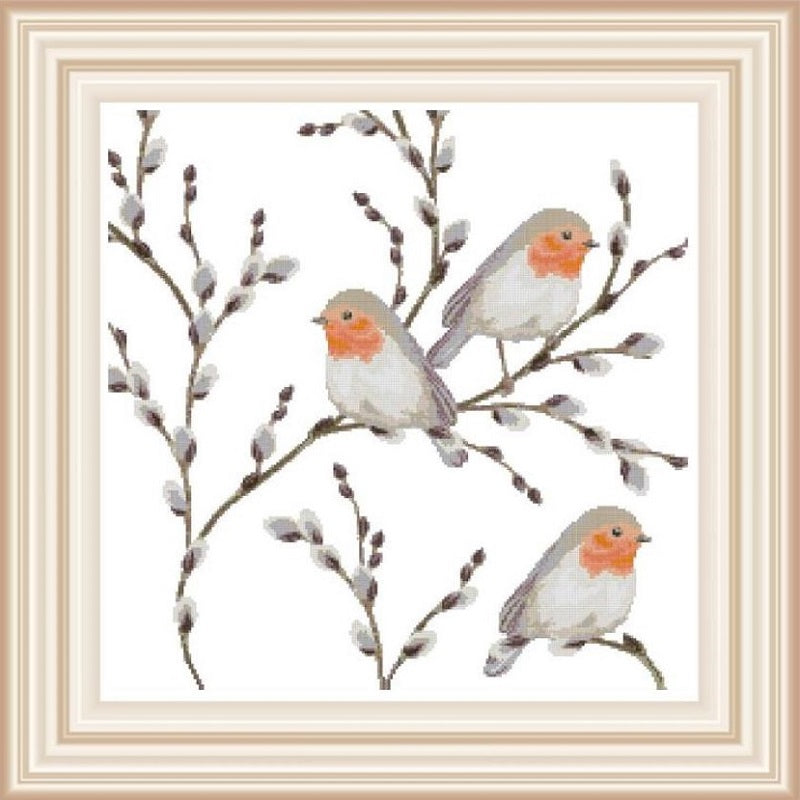 ROBIN - cross stitch pattern