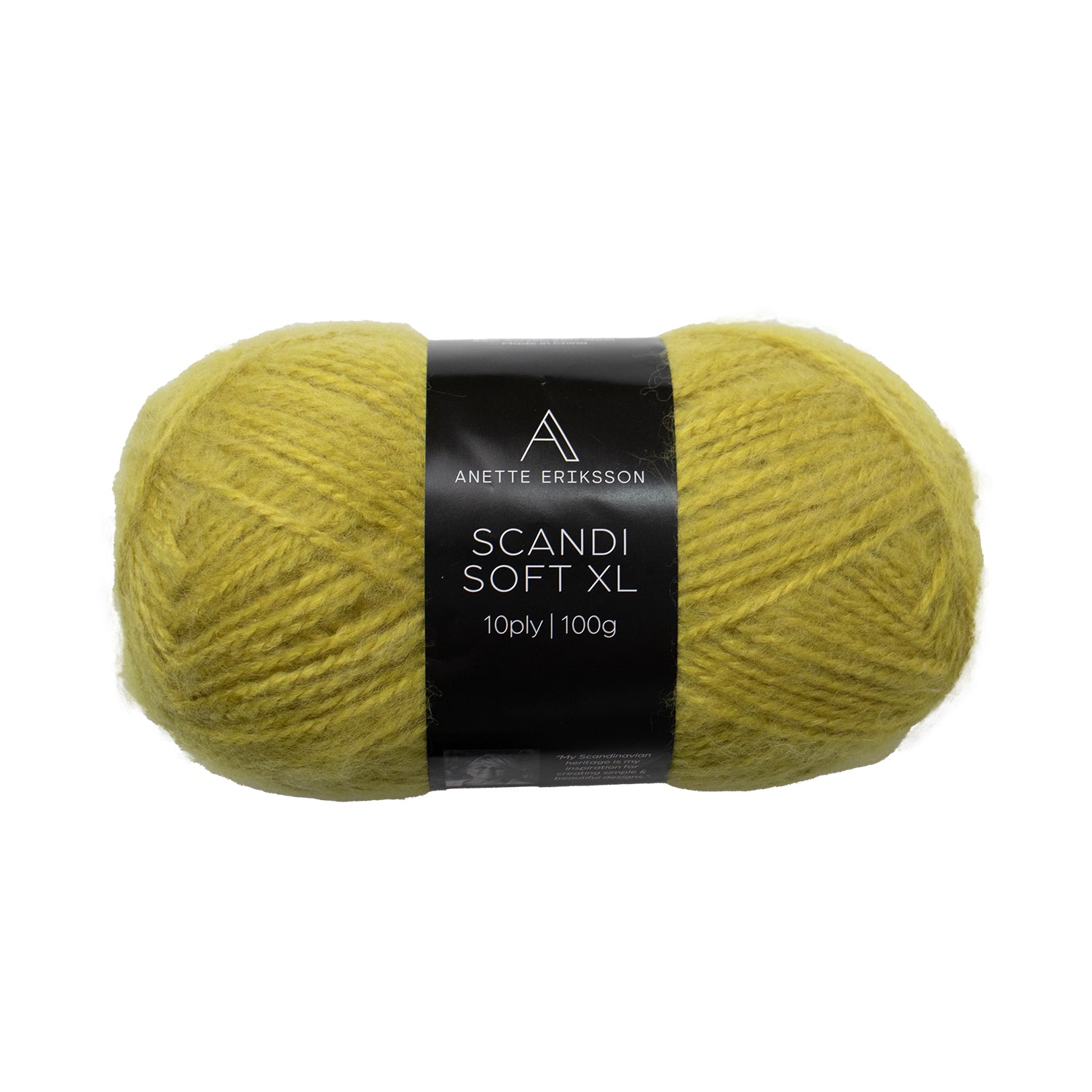 SCANDI SOFT XL - Chartreuse - 5 balls – Anette Eriksson Design