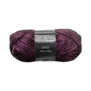 Snö Yarn — Mulberry — 5 balls × 100 g