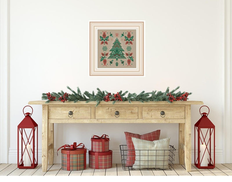 BANKSIA - korsstygnsmönster