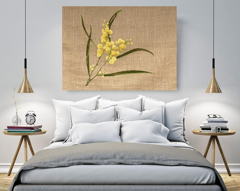 Wattle Pattern Raymond WATTLE large - cross stitch pattern – Anette Eriksson Design