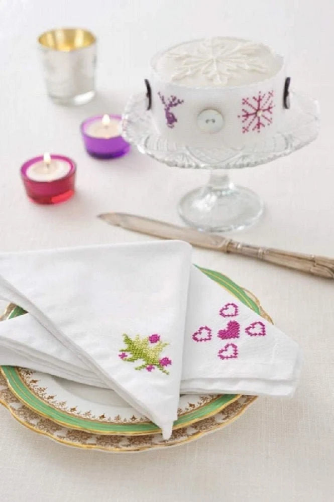 Purple Christmas - Cross Stitch Patter