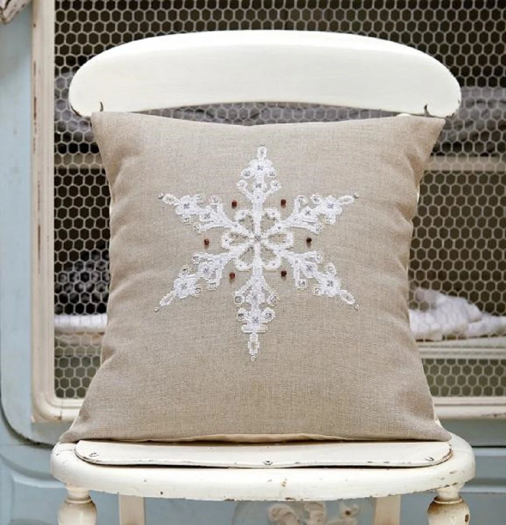 cross stitch pattern - snow star