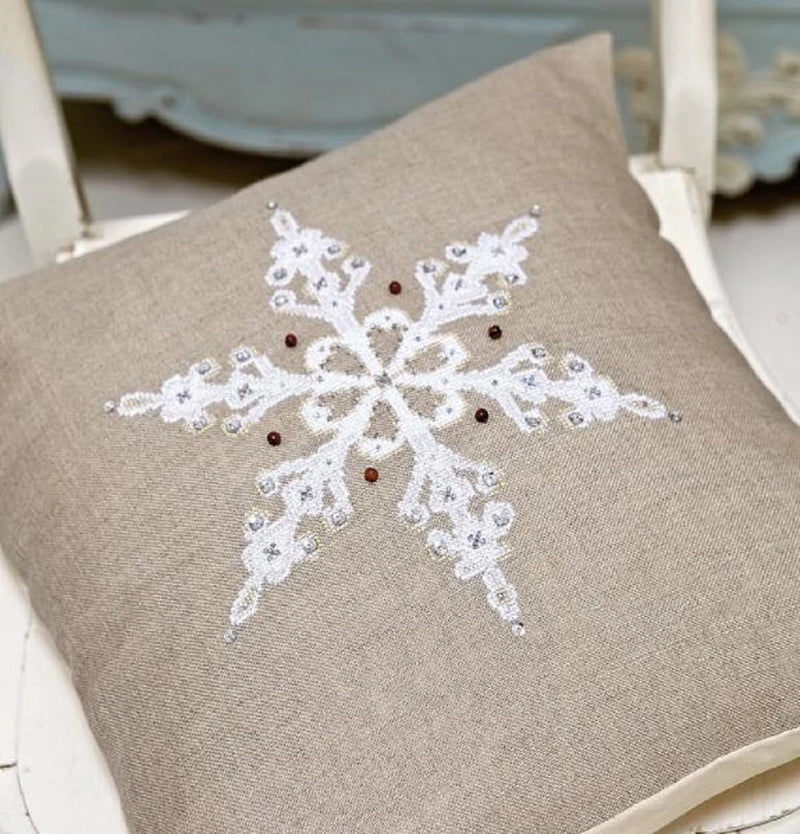 SNOW STAR - cross stitch pattern