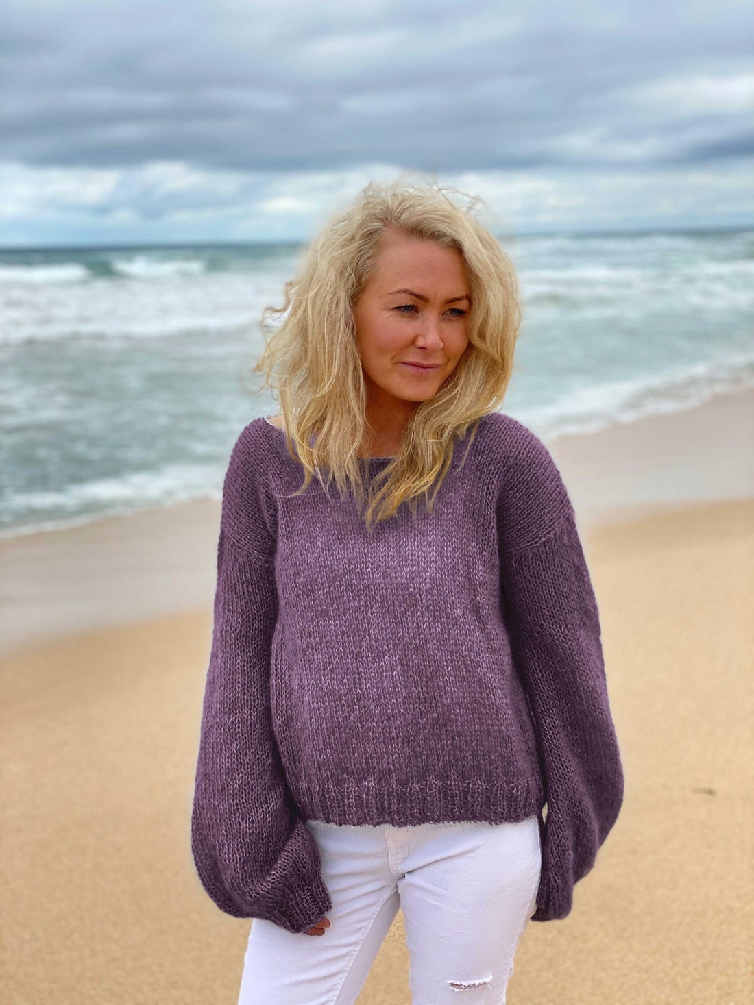 Anette Eriksson knitting pattern, #183, Feel good sweater - Anette Eriksson Design