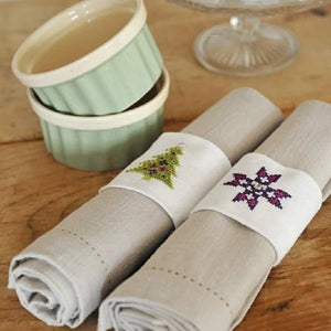 Purple Cross Stitch Pattern