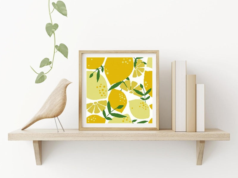 LIMONES - cross stitch pattern