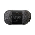 Yarn — dark grey — 5 balls × 50 g