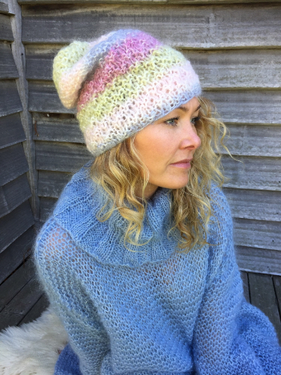 BEANIE - knitting pattern #111