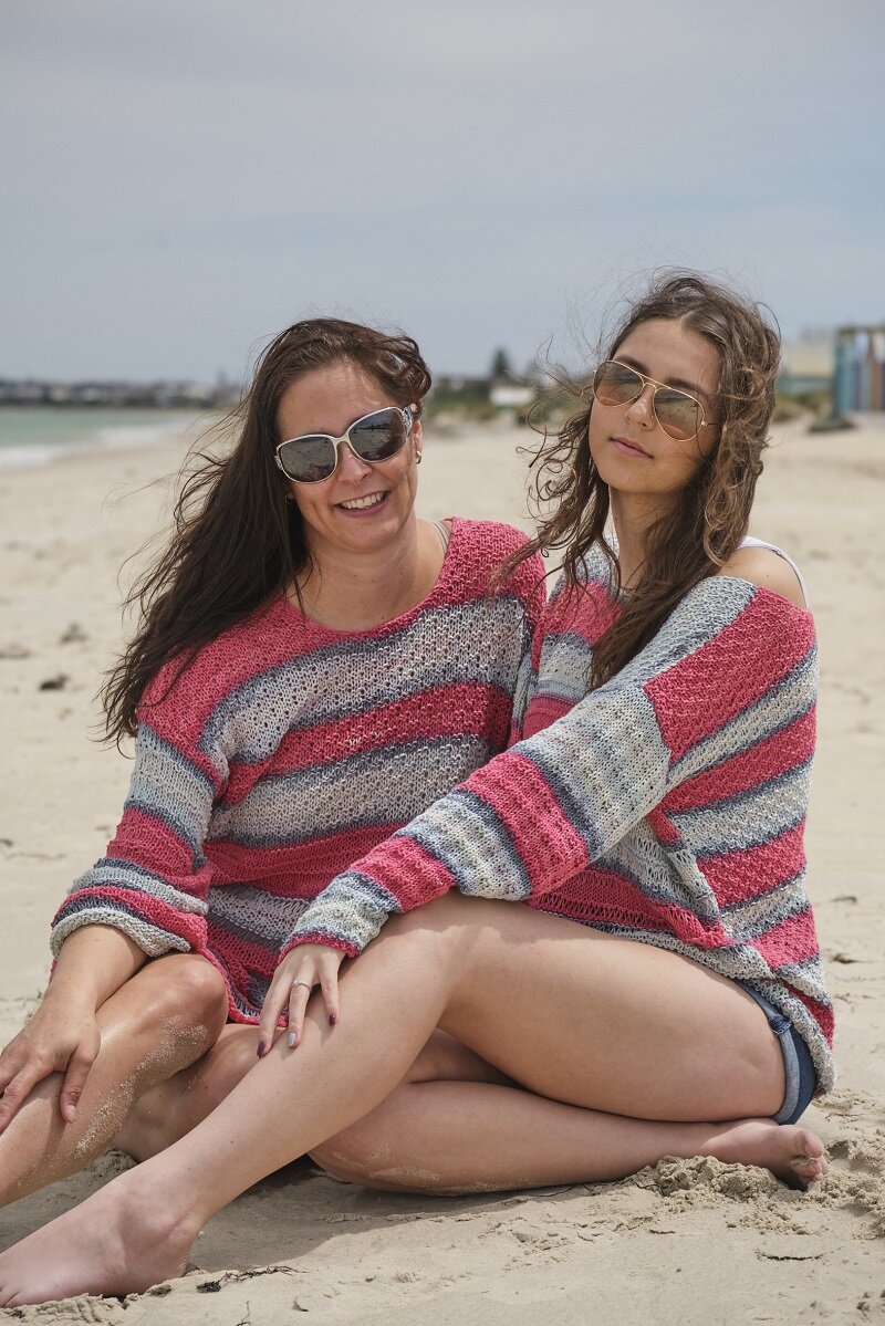 BEACH TUNIC - knitting pattern #119