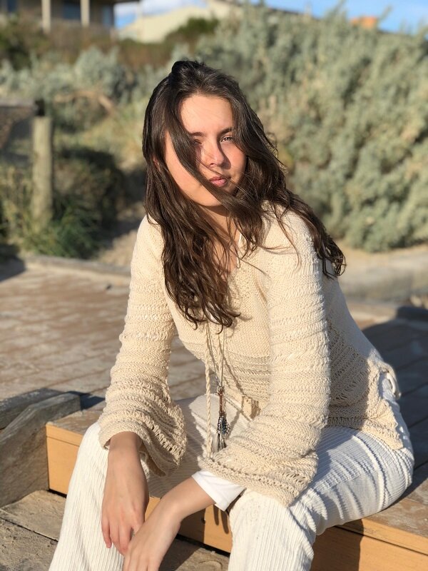 BOHO JUMPER - knitting pattern #123 - Anette Eriksson Design