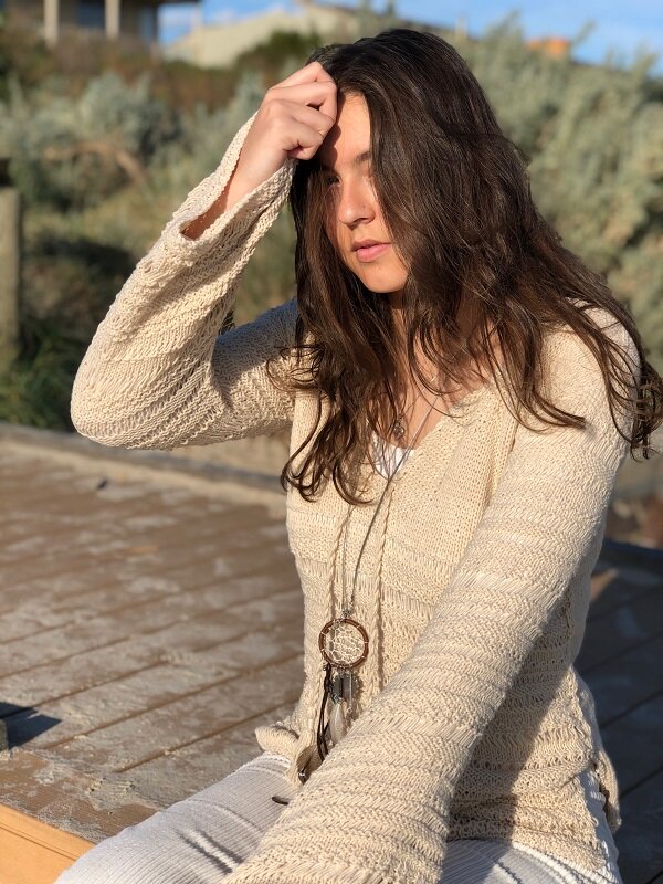 BOHO JUMPER - knitting pattern #123 - Anette Eriksson Design