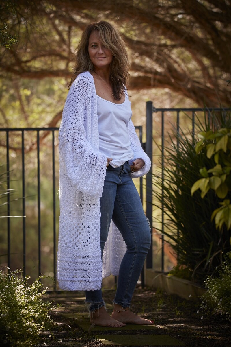 summer coat white