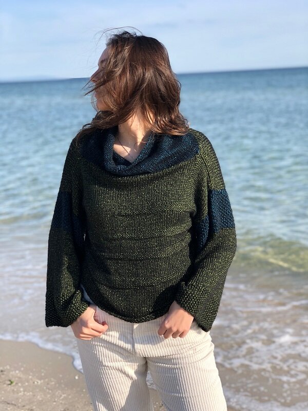 ICICLE JUMPER - knitting pattern #145