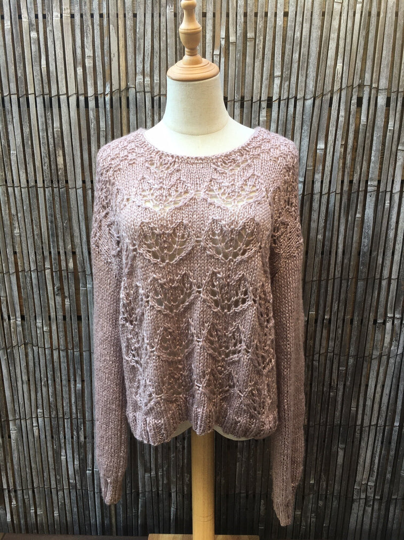 LACE JUMPER - knitting pattern #149