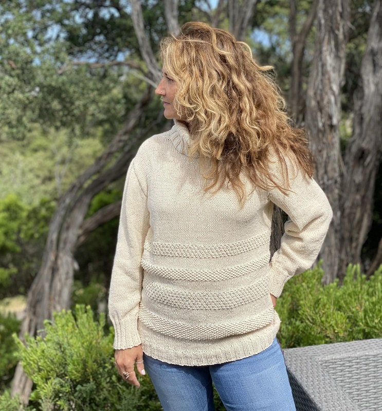 CLASSIC ROLL NECK - knitting pattern #159 - Anette Eriksson Design