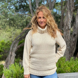 CLASSIC ROLL NECK - knitting pattern #159 - Anette Eriksson Design