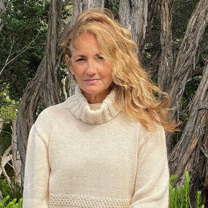 CLASSIC ROLL NECK - knitting pattern #159 - Anette Eriksson Design