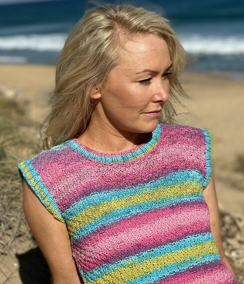 VEST - knitting pattern #181