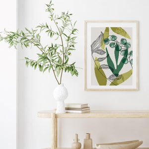 ABSTRACT BOTANICAL 2 - Cross stitch kit