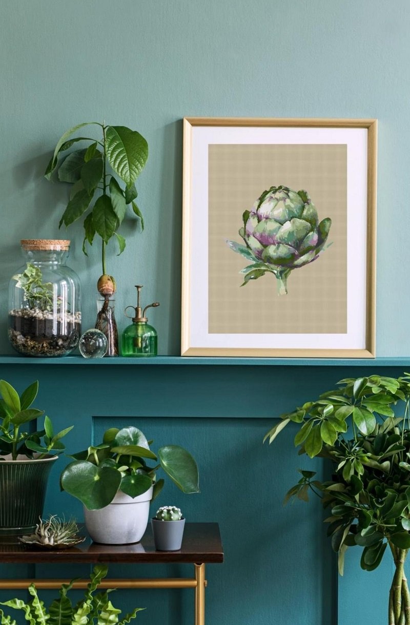ARTICHOKE - cross stitch pattern - Anette Eriksson Design
