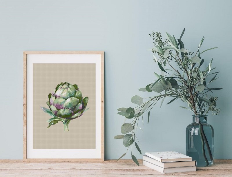 ARTICHOKE - cross stitch pattern - Anette Eriksson Design