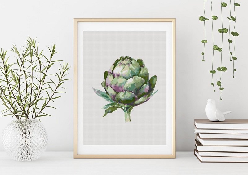 ARTICHOKE - cross stitch kit